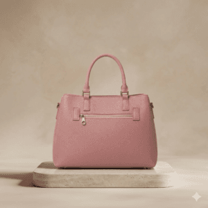 Luxury Stylish & Elegant Ladies Leather single E zipper