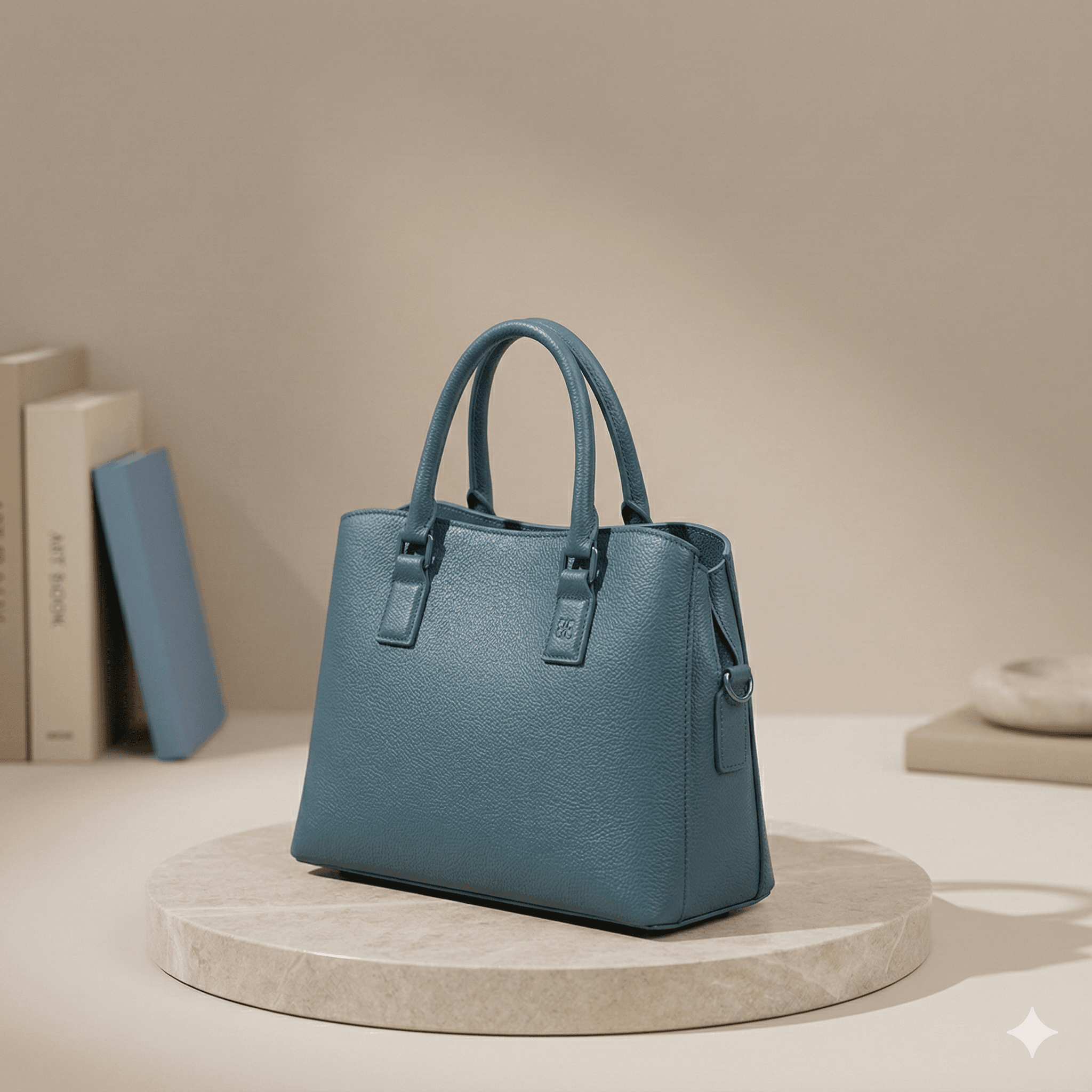 Luxury Stylish & Elegant Ladies Leather single zipper