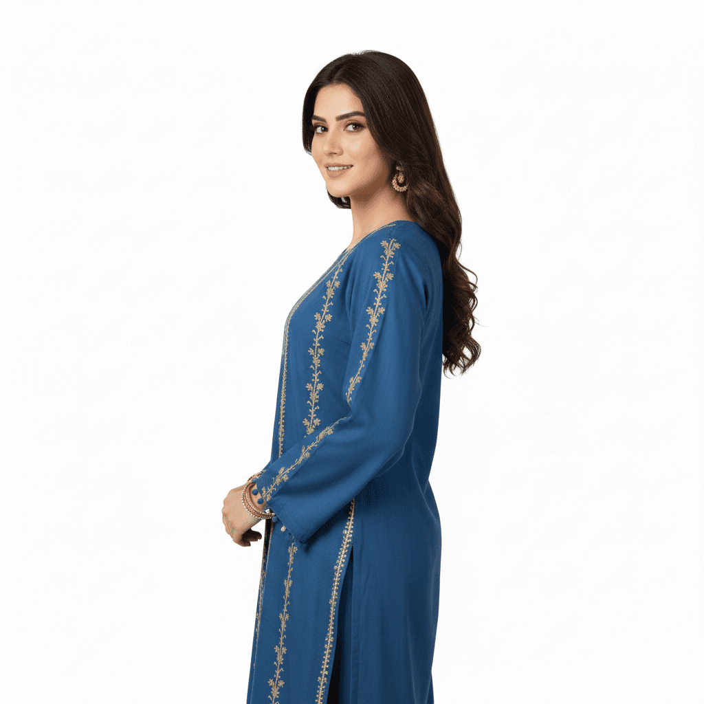 Stylish & Elegant 2-party wear Net - Image 3