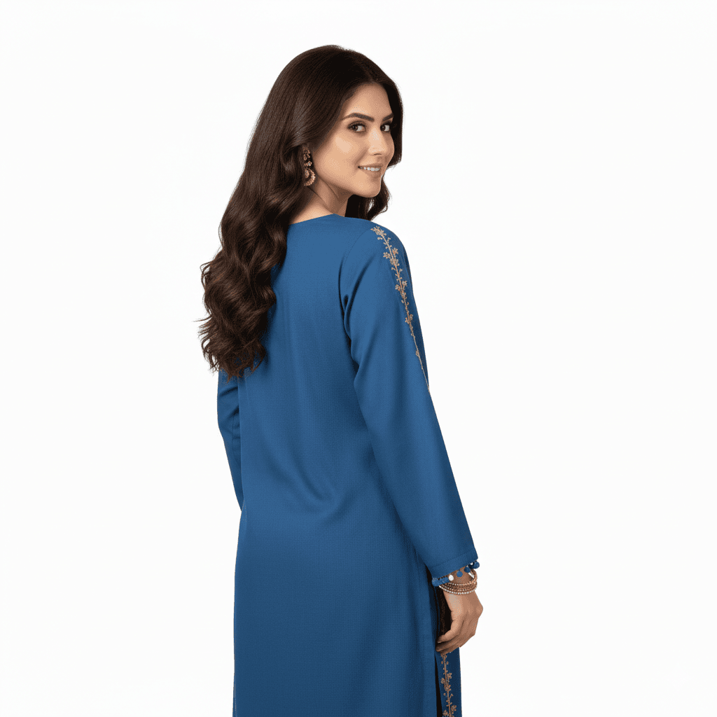 Stylish & Elegant 2-party wear Net - Image 4