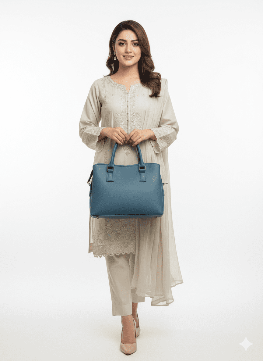 Luxury Stylish & Elegant Ladies Leather single zipper - Image 3