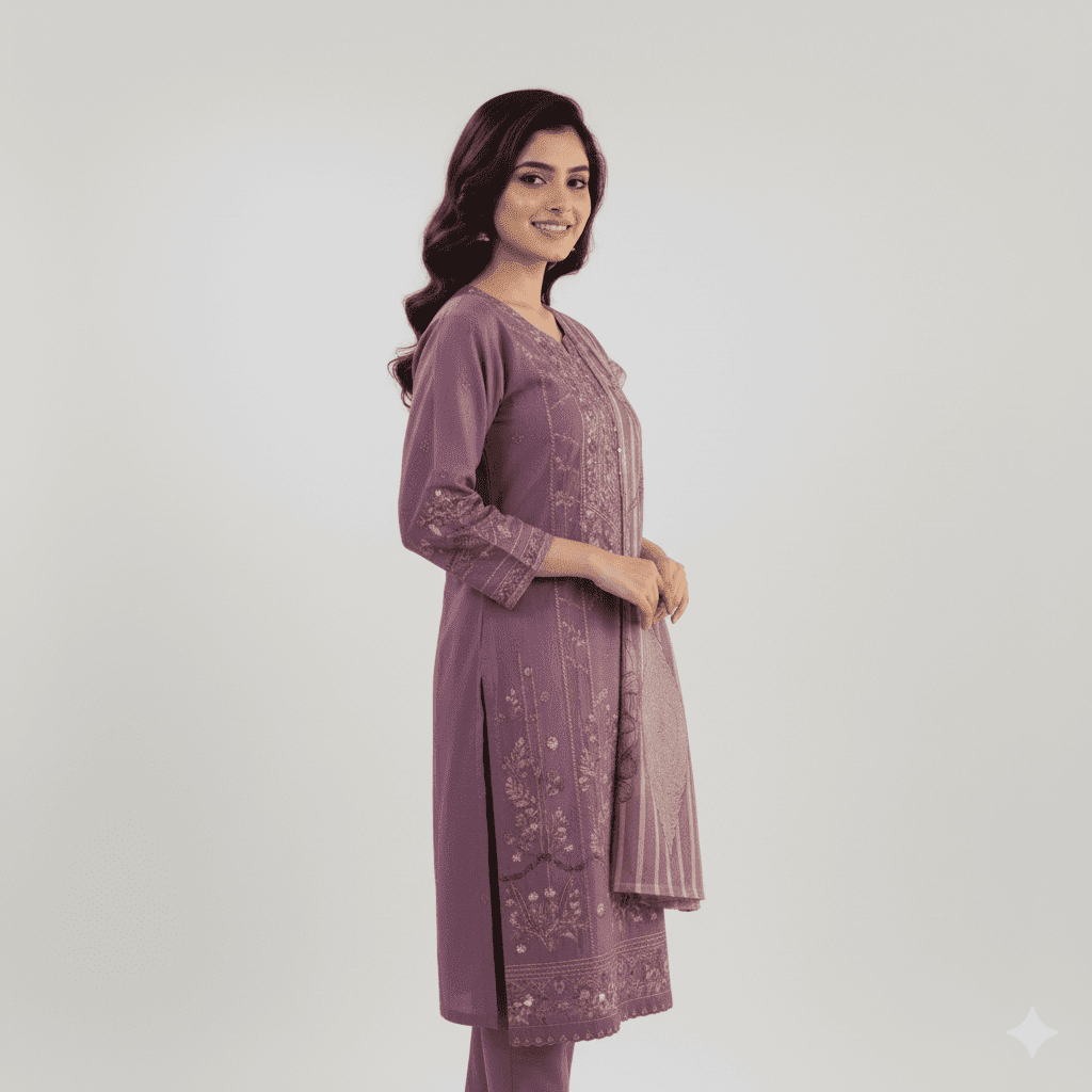 Stylish & Elegant 3-Piece Ladies Suit - Image 3