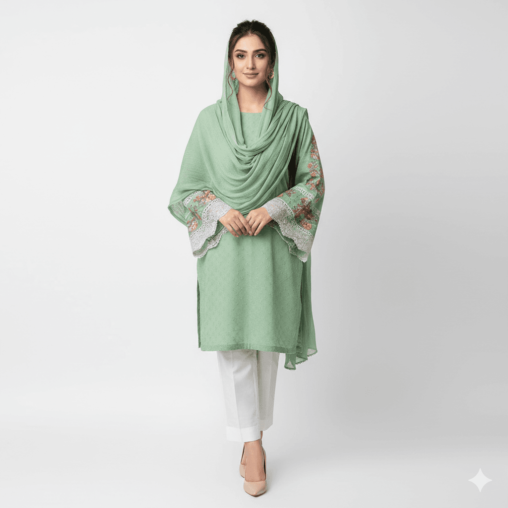 Stylish & Elegant 3-Piece Ladies Suit