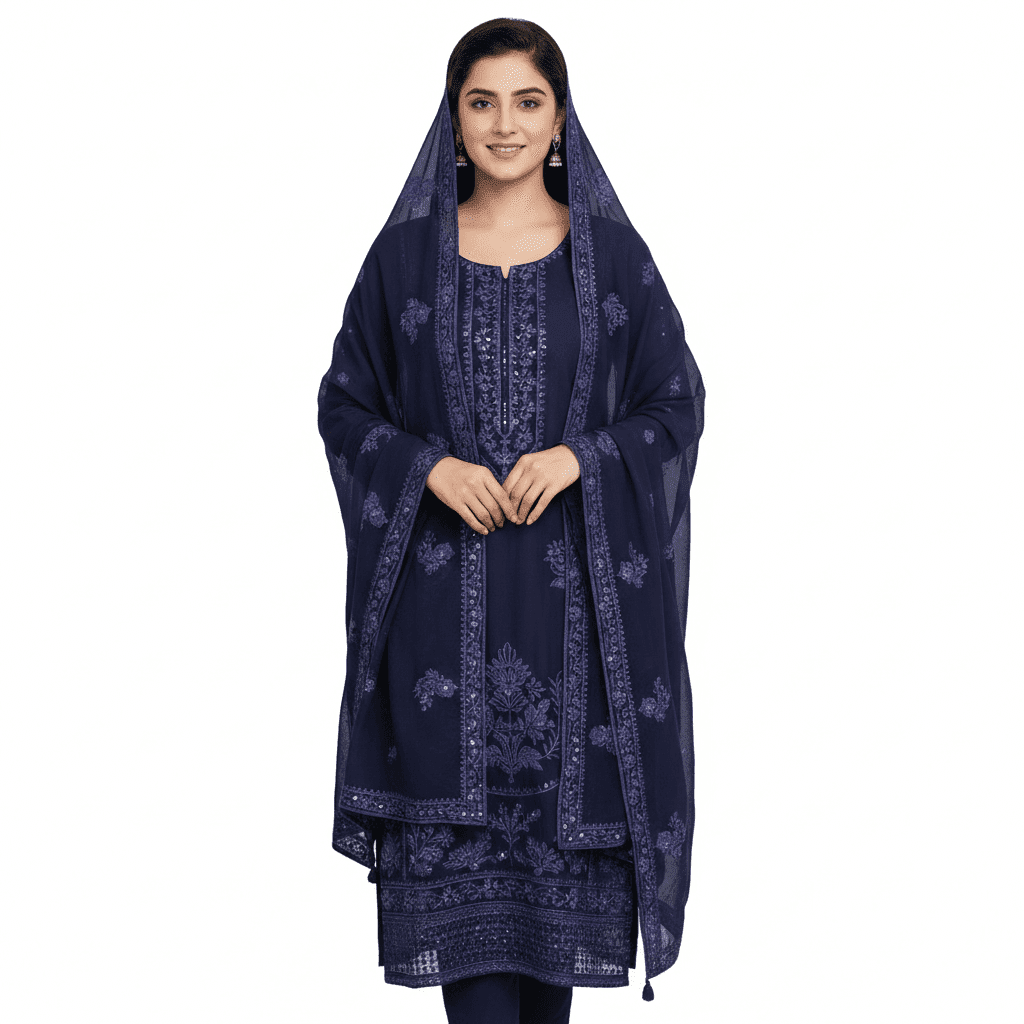 Stylish & Elegant 3-Piece Ladies Suit