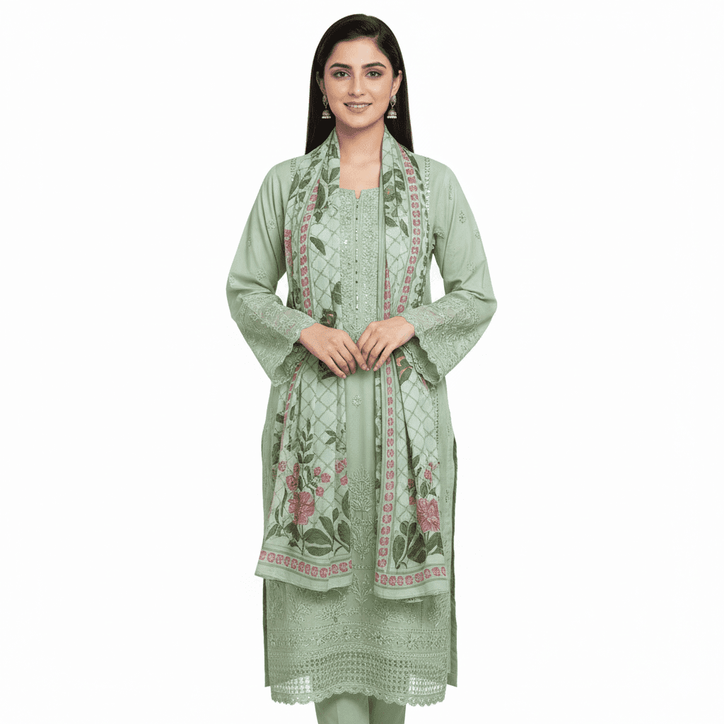 Stylish & Elegant 3-Piece Ladies Suit