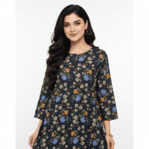 Premium Single Shirt Kuddar – Elegant Print | Soft & Comfortable | All Sizes Available