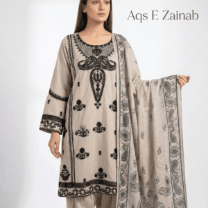 Sheesha silk  Stylish & Elegant -2 Piece  loose trouser Cotton