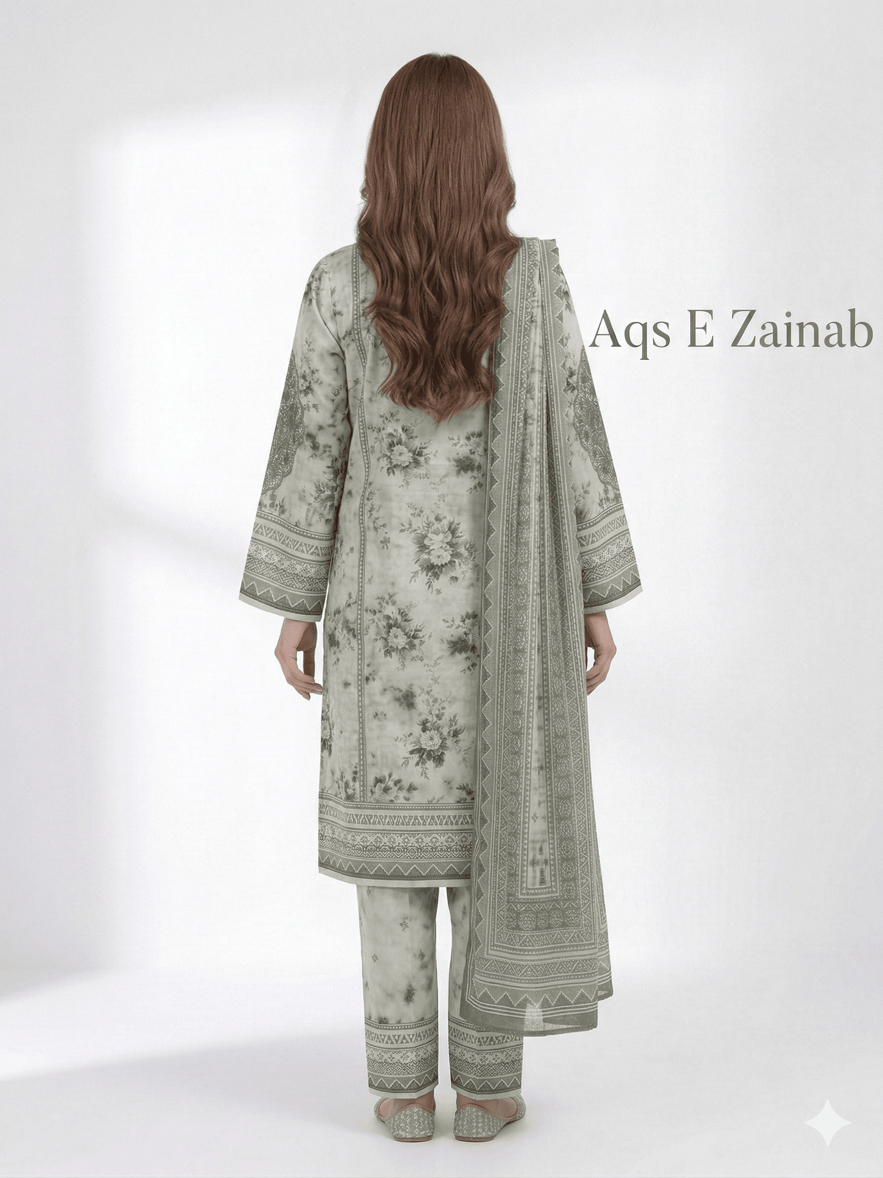 Stylish & Elegant -3 Piece Print Design - Image 3