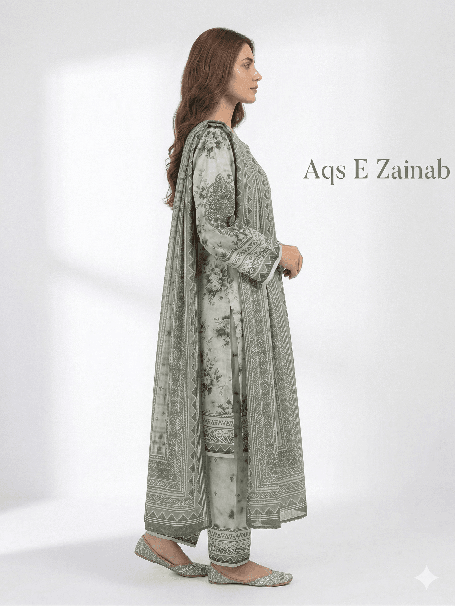 Stylish & Elegant -3 Piece Print Design - Image 4