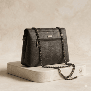 Luxury Stylish & Elegant Ladies Leather With Chain Holder