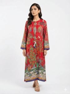 Stylish & Elegant -2 Piece loose trouser Farshi design