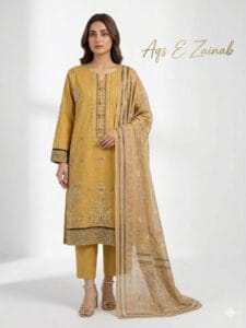 Stylish & Elegant -3 Piece Print Design